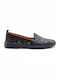 Women's Leather Loafers Black