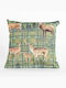 Eurolamp Christmas Decorative Pillow Square Green 45x45cm