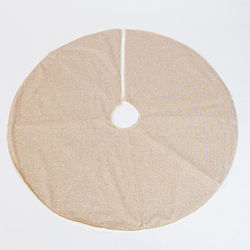 Beige Baum-Schürze