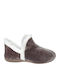 Closed Women's Slippers Gray