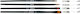 Motarro Motarro Σετ Πινέλα Ζωγραφικής No5 / No6 / No7 / No9 4τμχ