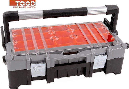 Tood Tools TB 357 Hand Tool Case Aluminum with Tobacco Case Dimensions: W57xD30xH10cm