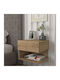 Abell Wooden Bedside Table 40x35x32cm