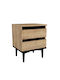 Abbot Wooden Bedside Table 40x35x50.6cm