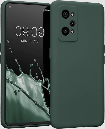 KWmobile Soft Flexible Rubber with Camera Protector Back Cover Σιλικόνης 1.3mm Blue Green (Realme GT Neo 3T)