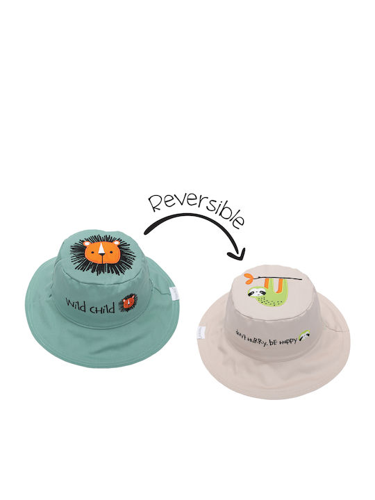 Flapjackkids Kids' Hat Bucket Fabric Turquoise
