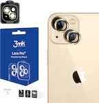 3MK Kameraschutz Gehärtetes Glas Gold für das iPhone 14 / 14 Plus 3MKCLIP14G