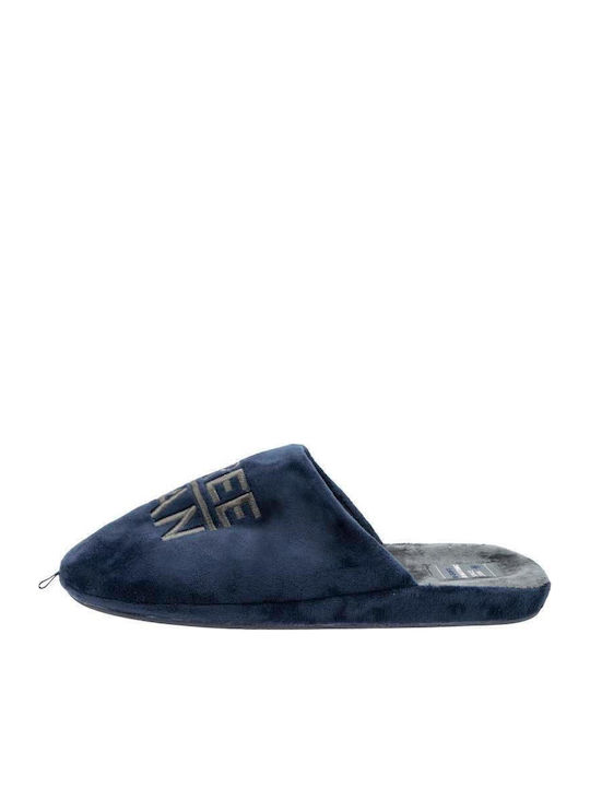 B-Soft Men's Slipper Blue