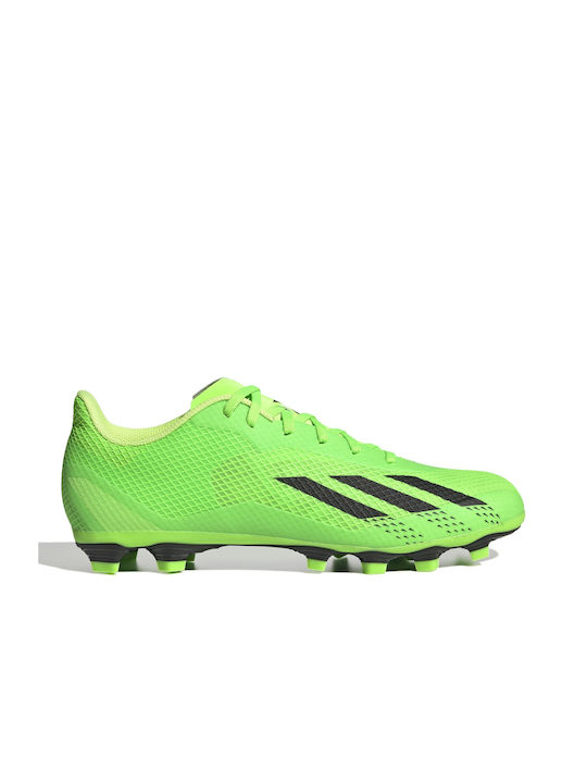 Adidas X Speedportal.4 FxG Χαμηλά Ποδοσφαιρικά Παπούτσια με Τάπες Solar Green / Core Black / Solar Yellow