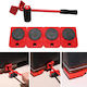 Furniture Lifter for Weight Load up to 150kg Red