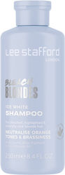 Lee Stafford Bleach Blondes Ice White Тониращ Шампоан 250мл Lee Stafford Bleach Blondes Ice White Тониращ Шампоан 250мл