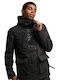 D3 Ultimate Microfibre Winter Jacket Windproof Black