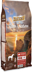 Prince Taste Of Nature Ultra Premium 12kg Ξηρά Τροφή Σκύλων Μεσαίων & Μεγαλόσωμων Φυλών με Βουβάλι