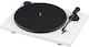 Pro-Ject Audio E1 Phono + Ortofon OM 5e Πικάπ με Belt Drive και Προενίσχυση Λευκό