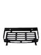 Domistyle 270115-Β Wall Mounted Bathroom Shelf Metallic with 1 Shelf 30x13x3.7cm