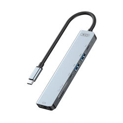 XO USB-C Docking Station με HDMI 4K PD (XO-HUB008)