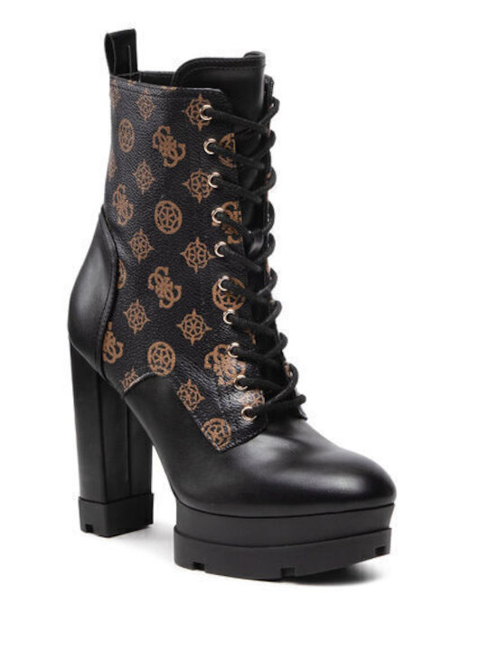 Stiefeletten Braun Guess Damen Stiefeletten Guess Stiefeletten