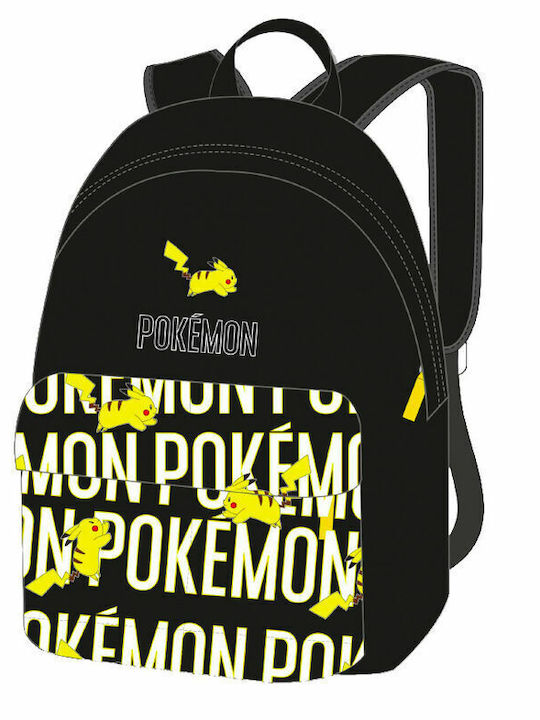 TOYBAGS Pikachu Pokemon Πλάτης Μαύρη