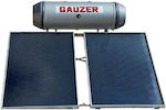 Gauzer Optima Max Standard Ηλιακός Θερμοσίφωνας 120 λίτρων Glass Τριπλής Ενέργειας με 2.1τ.μ. Συλλέκτη