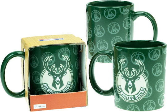 Back Me Up NBA Bucks Κούπα Κεραμική Πράσινη