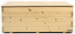 Woodware Outdoor Storage Box Brown L110xW45xH40cm