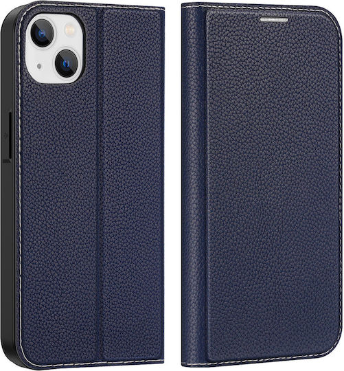 Dux Ducis Skin X2 Back Cover Synthetic Leather 0.5mm Magnetic Blue (iPhone 14 Plus)