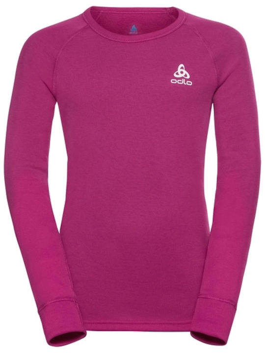 Odlo Active Warm Eco Kids Thermal Top Fuchsia