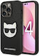 Karl Lagerfeld Saffiano Choupette Head Patch Ba...