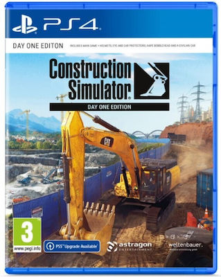 Construction Simulator Първи ден Издание PS4 Игра