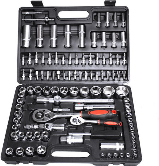 Ratschen- & Steckschlüssel-Sets 1\4" 108Stück