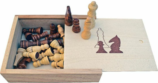 Wooden Chess Pawns 7.7cm