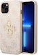 Guess 4G Big Metal Logo Back Cover Πλαστικό Ροζ...