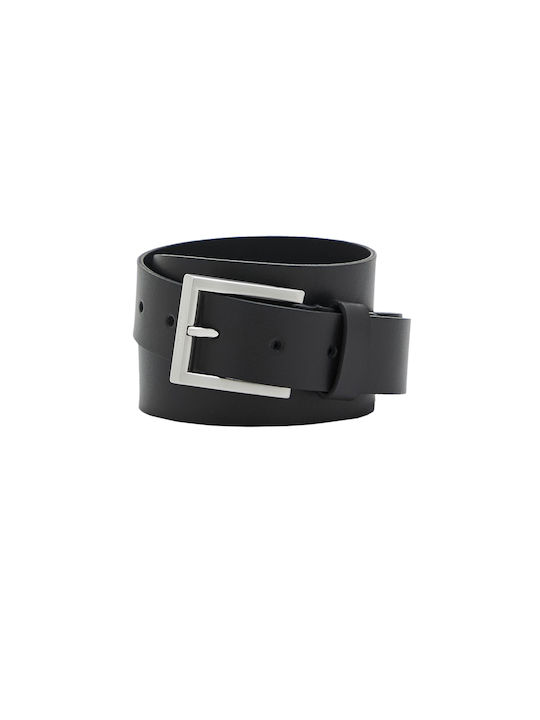 Guess Men's Leather Belt Black