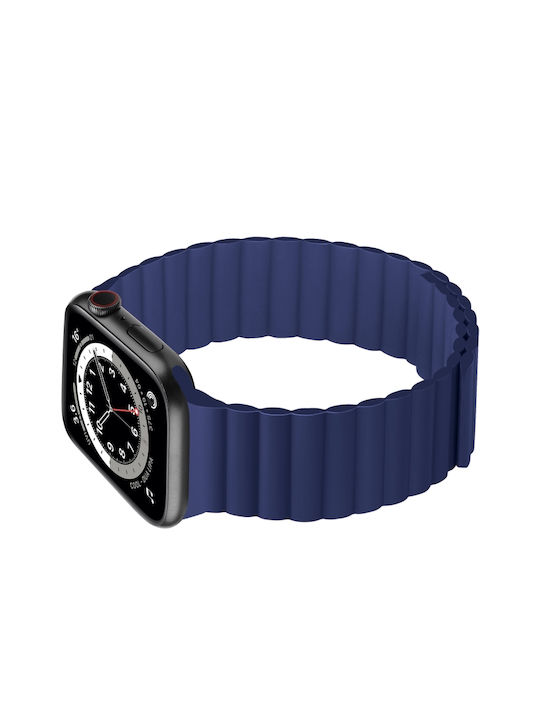 XO BT01A Armband Silikon Blau (38/40/41mm Unive...