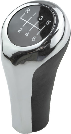 NTY Shift Knob for BMW E60 E61/E62/E63/E81/E82/E85/E87/E90/E91/E92/X1/ Silver /AJ