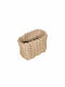 Coș decorativ Din paie Beige 14x10x8buc