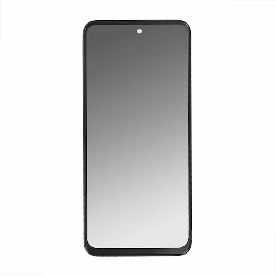 Οθόνη mit Touch-Mechanismus und Rahmen für Xiaomi - Redmi Note 10 5G / Redmi Note 10T 5G (Schwarz)