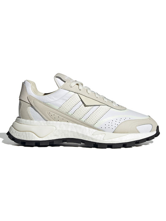 Adidas Retropy P9 Ανδρικά Sneakers Cloud White / Off White / Aluminium
