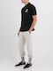 Polo Short Sleeve Black Blouse