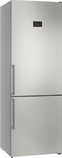 Bosch Ψυγειοκαταψύκτης 440lt Total NoFrost Υ203xΠ70xΒ66.7εκ. Inox KGN49AICT