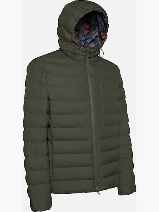 Dennie Winter Jacke Puffer Wasserdicht Forest Night