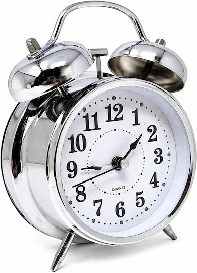 Mulex Tabletop Clock with Alarm White