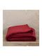 Kocoon Cosy Ριχτάρι Τριθέσιου Καναπέ Ζακάρ 180x300εκ. Bordeaux 30234