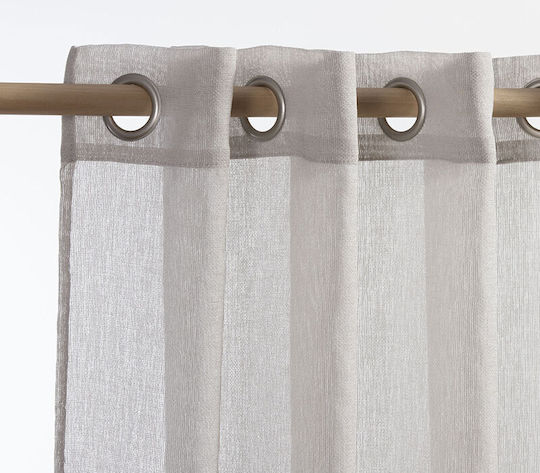 Nef-Nef Homeware Monique με Τρουκς Μπεζ 140x265εκ.