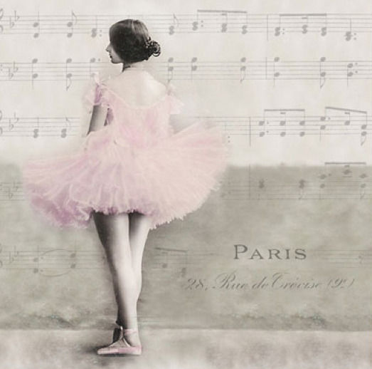 Skag "Vintage Paris" Servetel Decoupage