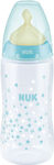 Nuk Plastic Bottle First Choice Plus Temperature Control Anti-Colic with Rubber Nipple for 0-6 months Ciell Stars 330ml 1pcs