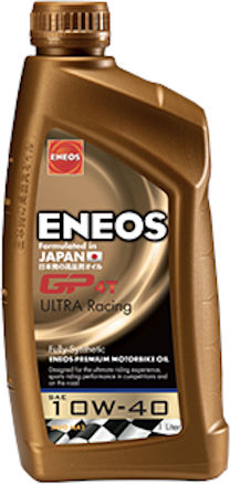 Eneos GP4T ULTRA RACING 10W-40 Λάδι Μοτοσυκλέτας για Τετράχρονους Κινητήρες 1lt