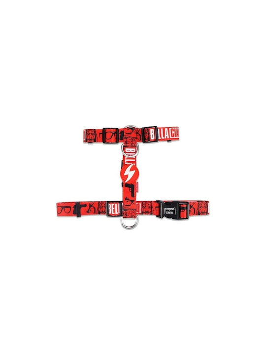 Dashi Dog Harness Bella Ciao Red Large 62-107cm MO0000002690