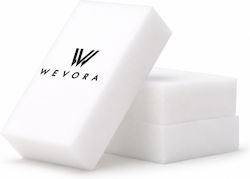 Wevora Wevora Set Küchenschwämme Allgemeine Verwendung Weiß 2Stück Wevora Wevora Set Küchenschwämme Allgemeine Verwendung Weiß 2Stück