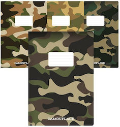 Next Notebooks Ruled A4 40 Sheets Camouflage 10pcs (Μiscellaneous colours)